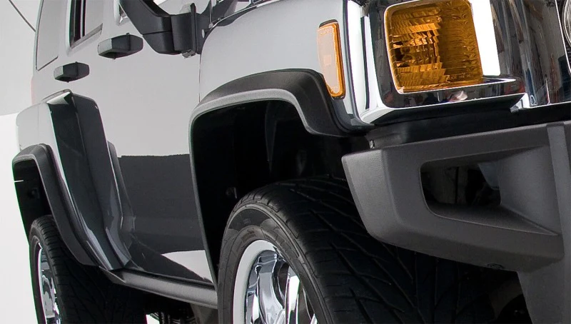 Husky Liners 06-10 Hummer H3 OE Style Black Fender Flares - 4pc - Image 2