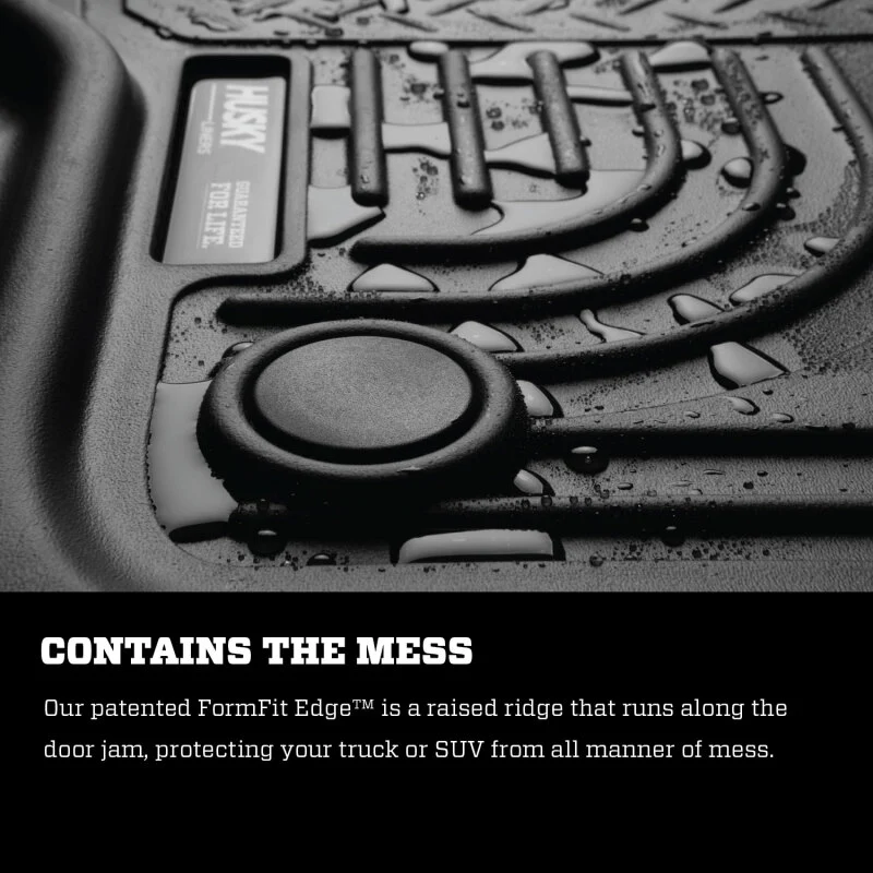Husky Liners 07-12 Dodge Caliber / 07-14 Jeep Compass WeatherBeater Black 2nd Seat Floor Liners - Image 10