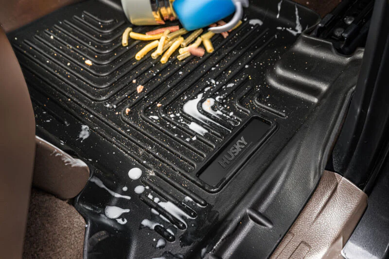 Husky Liners 14-20 Nissan Rogue / 14-15 Nissan X-Trail 2nd Row Floor Liner - Black - Image 6