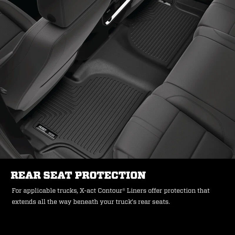 Husky Liners 20-21 Hyundai Sonata / 2021 Kia K5 X-Act 2nd Seat Floor Liner - Black - Image 10