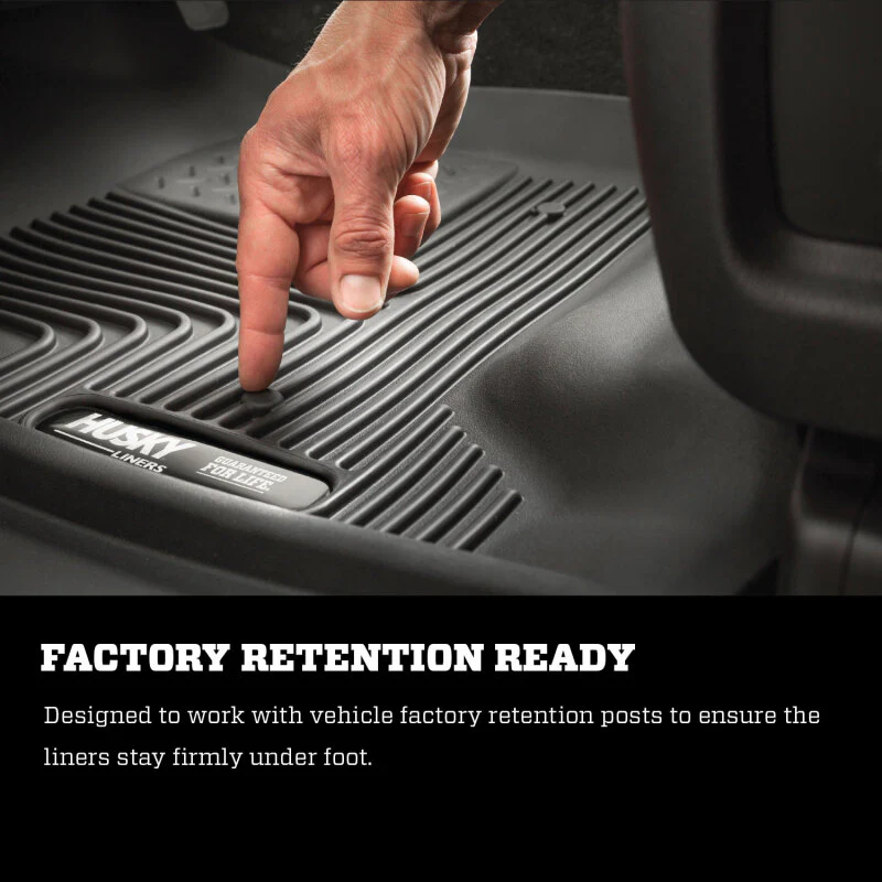 Husky Liners 20-21 Hyundai Sonata / 2021 Kia K5 X-Act 2nd Seat Floor Liner - Black - Image 6