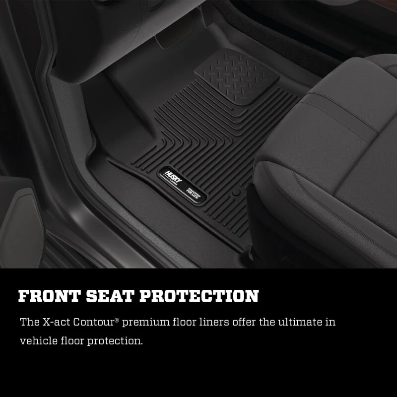 Husky Liners 20-21 Hyundai Sonata / 2021 Kia K5 X-Act 2nd Seat Floor Liner - Black - Image 7