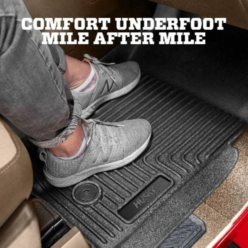 Husky Liners 20-25 Subaru Legacy WeatherBeater 2nd Seat Black Floor Liners - Image 13