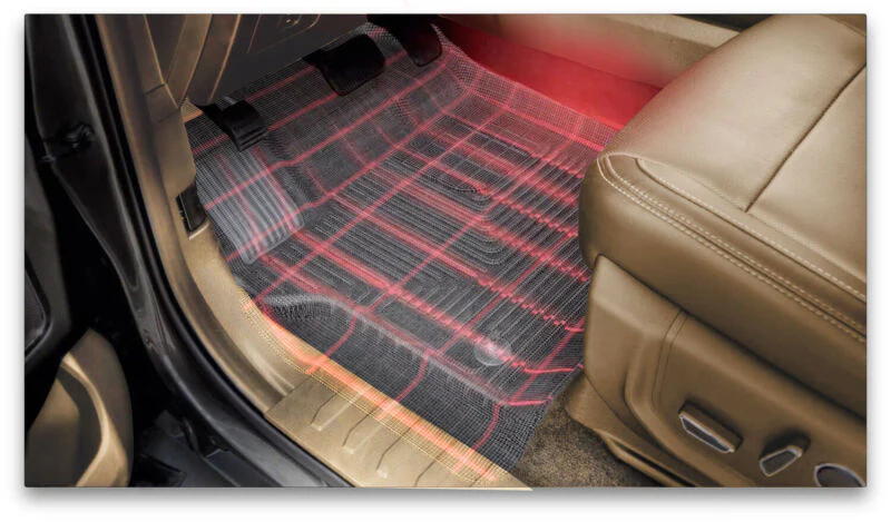 Husky Liners 22-25 Jeep Grand Cherokee WeatherBeater 2nd Seat Black Floor Liners - Image 4