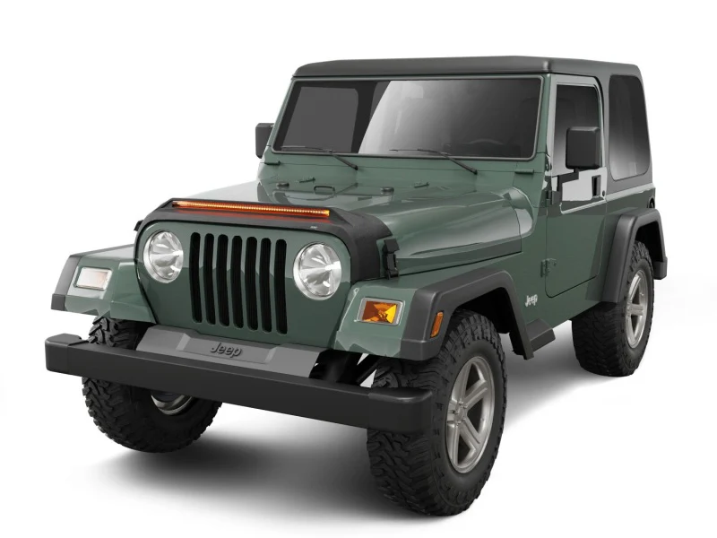 Husky Liners 97-06 Jeep Wrangler TJ Aeroskin Lightshield PRO - Image 3