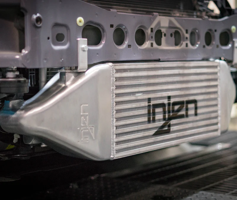 Injen 16-18 Ford Focus RS L4-2.3L Turbo Bar and Plate Front Mount Intercooler - Image 2