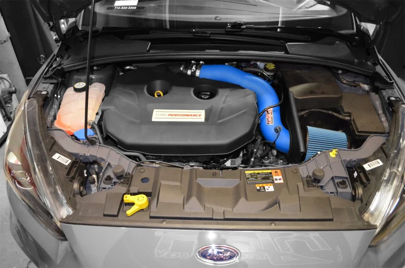 Injen 16-18 Ford Focus RS Special Edition Blue Cold Air Intake - Image 4