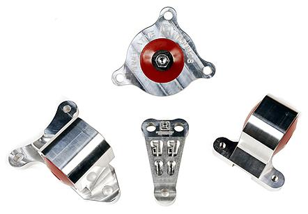 Innovative 02-06 Acura RSX K-Series Black Aluminum Mounts 60A Bushings (Manual Trans Not K24 Trans) - Image 2