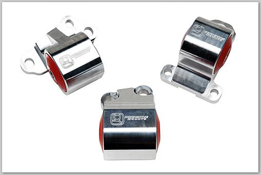 Innovative 92-95 Civic B/D Series Black Aluminum Mounts 60A Bushings (2 Bolt) - Image 2