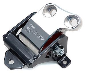 Innovative 96-00 Civic B/D Series Silver Aluminum Mount 75A Bushing (LH Side Mount Only) - Image 2