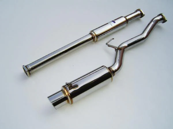 Invidia 03+ Evo 76mm REGULAR Stainless Steel Tip Cat-back Exhaust - Image 3