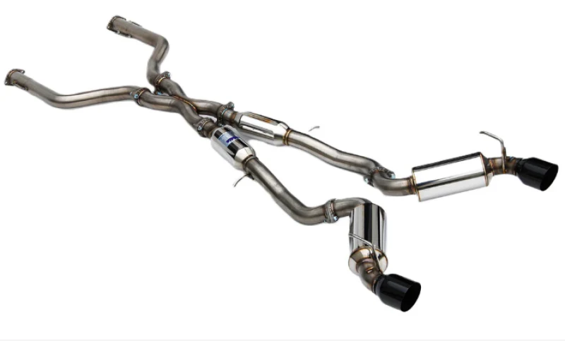 Invidia 2022+ Nissan Z 70mm N1 Cat Back Exhaust - Black Tips - Image 3
