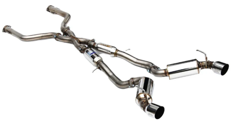 Invidia 2022+ Nissan Z 70mm N1 Cat Back Exhaust - SS Tips - Image 2
