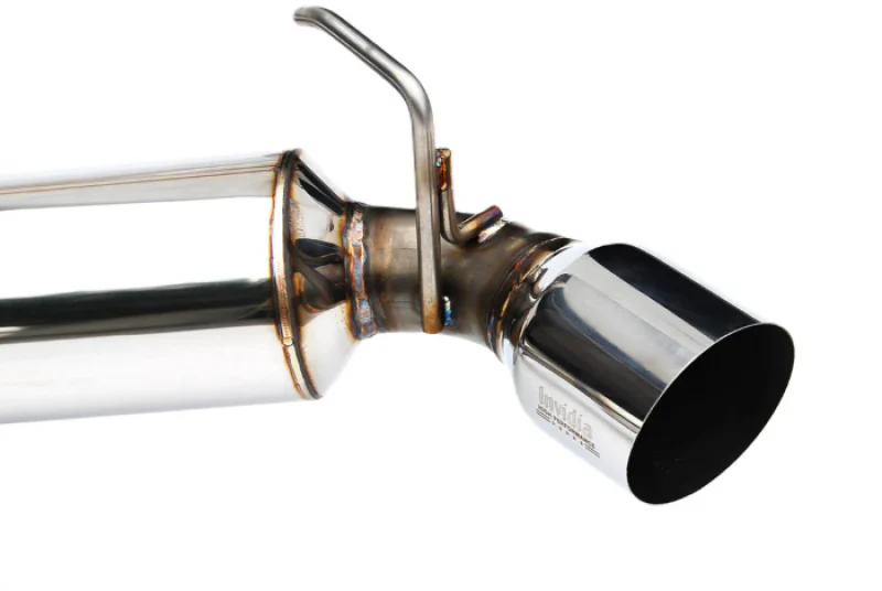 Invidia 2022+ Nissan Z 70mm N1 Cat Back Exhaust - SS Tips - Image 3