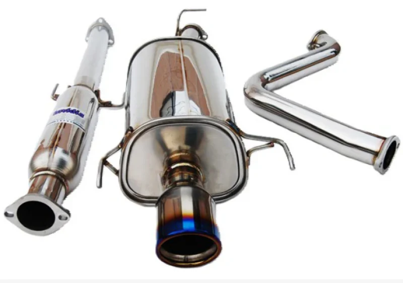 Invidia 97-01 Prelude Q300 Titanium Rolled Tip Cat-back Exhaust **Fits BASE Model ONLY** - Image 2