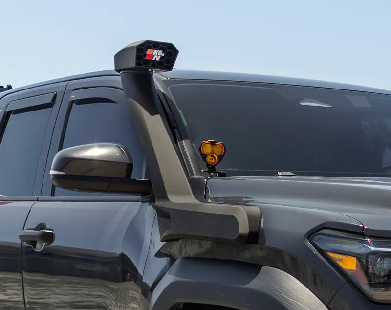 K&N 2024 Toyota Tacoma L4-2.4 Turbo Elevated Intake Kit (Snorkel) - Image 3