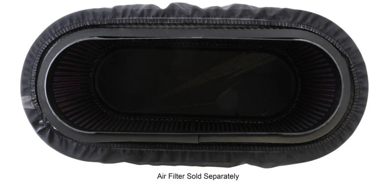 K&N Air Filter Wrap - Black - 4.313in Base ID x 4.75in Top ID x 6.75in H - Image 8