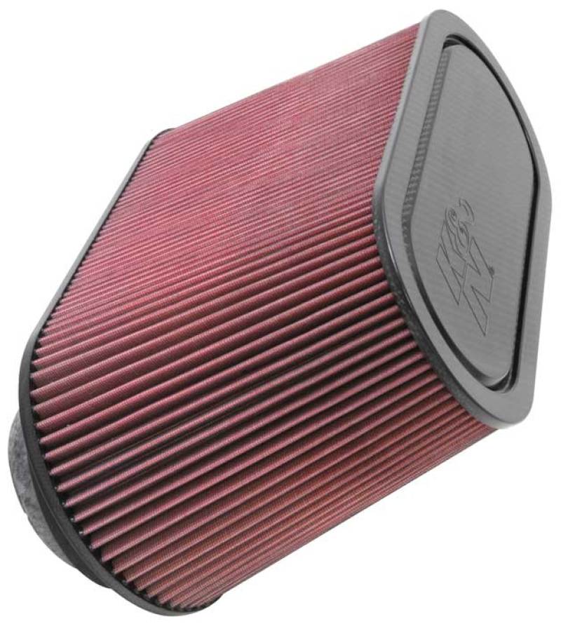 K&N Custom Racing Unique Oval Tapered Filter 17.313in OL B/7.75in OW B/14.625inOL T/6.125inOW T/9in - Image 2