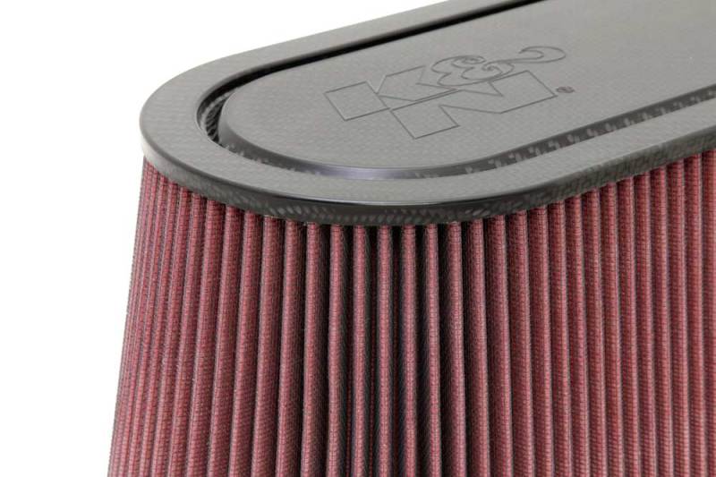 K&N Custom Racing Unique Oval Tapered Filter 17.313in OL B/7.75in OW B/14.625inOL T/6.125inOW T/9in - Image 4