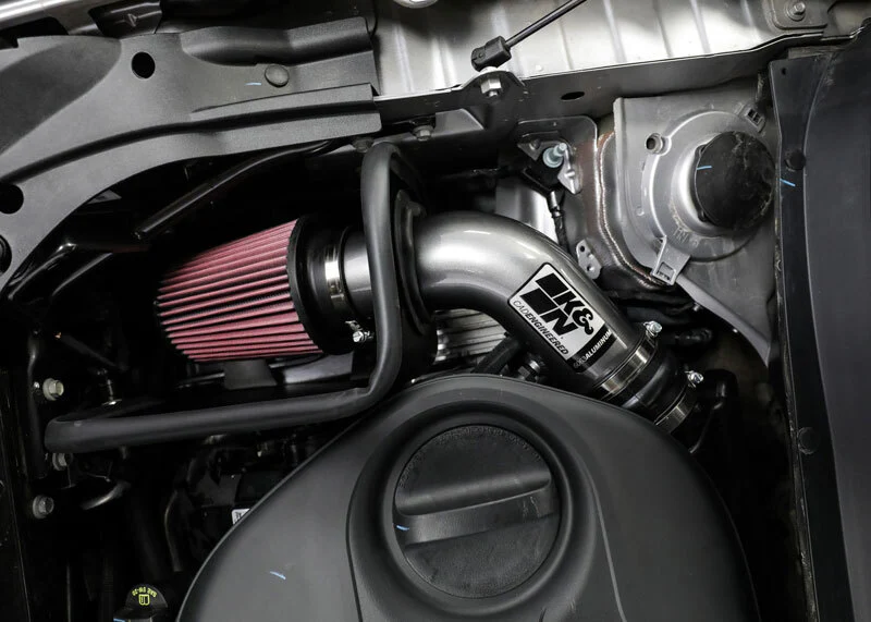 K&N Perf. Intake Kit Jeep Cherokee V6 3.2L F/I 19-22 High Flow CAI - Image 3
