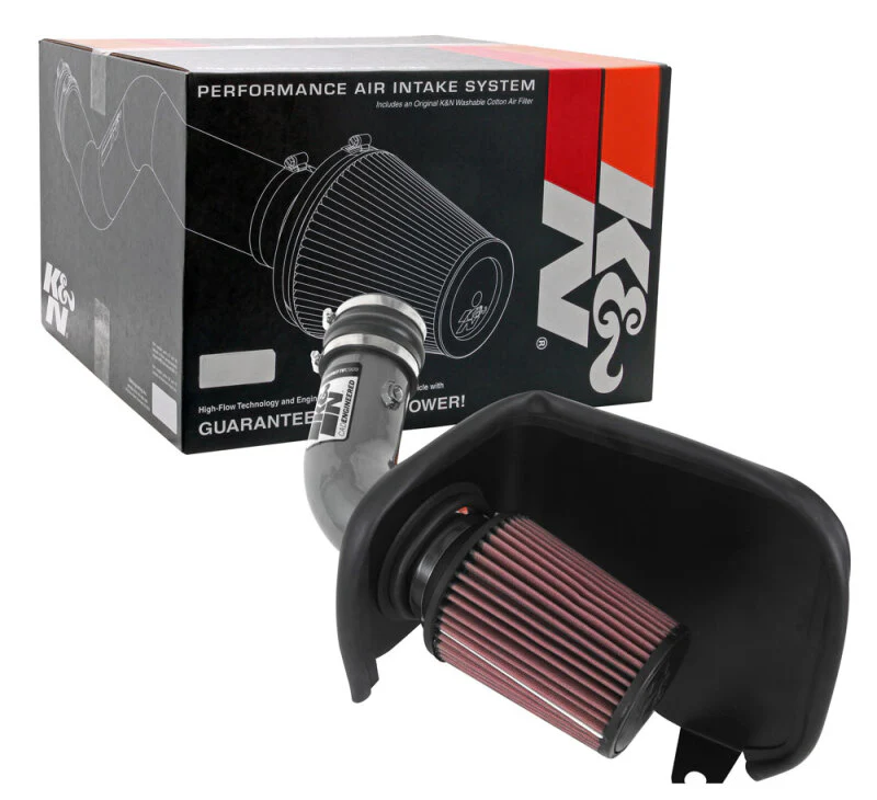 K&N Perf. Intake Kit Jeep Cherokee V6 3.2L F/I 19-22 High Flow CAI - Image 5
