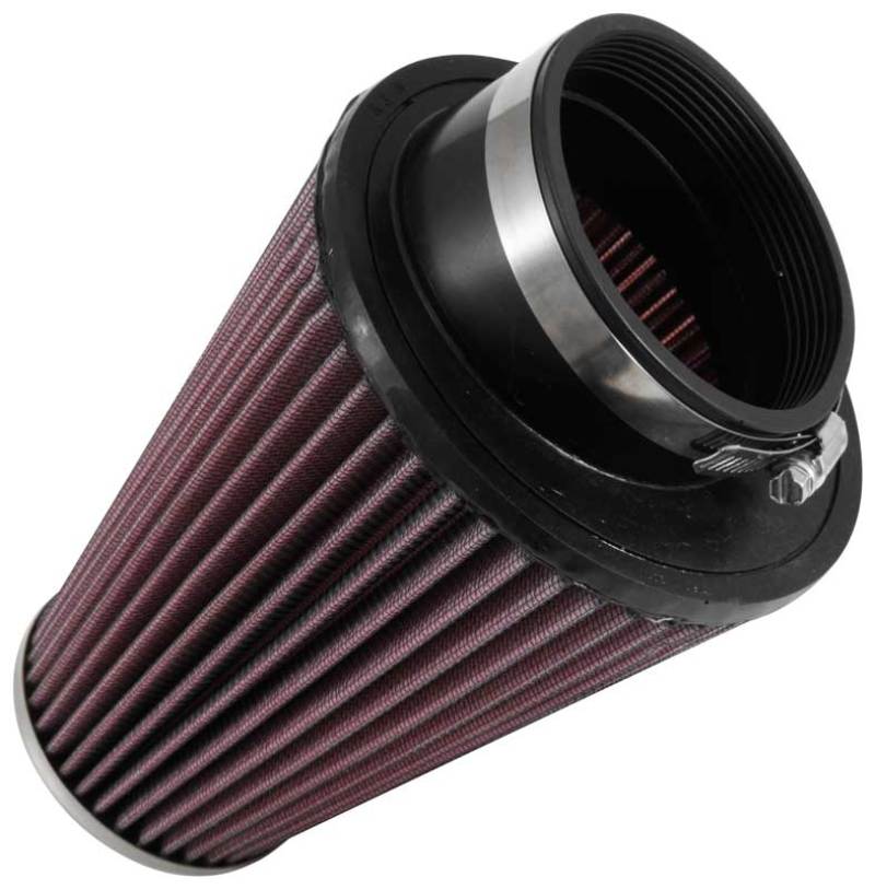 K&N Uni Oval Tapered Air Filter 3.5in 10 Deg. Flg / 3.25in T OW / 4.5in T OL / 5.75in B / 7in H - Image 2
