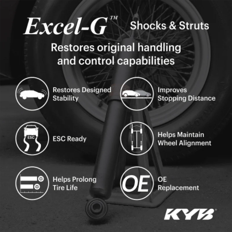 KYB 20-22 Hyundai Palisade / 23-25 Palisade w/o Auto Leveling Excel-G Strut - Front Right