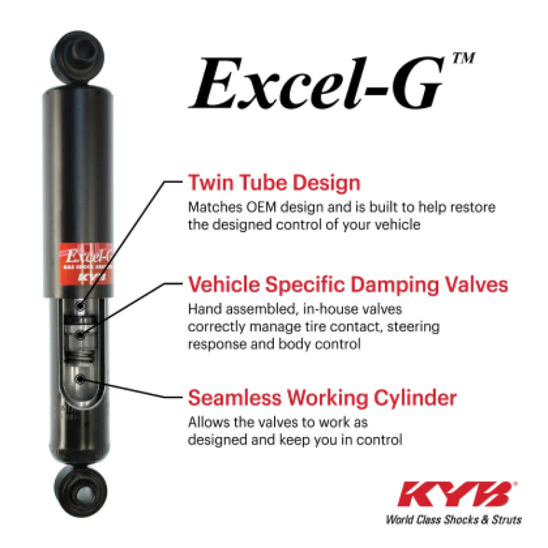KYB 20-22 Hyundai Palisade / 23-25 Palisade w/o Auto Leveling Excel-G Strut - Front Right - Image 2