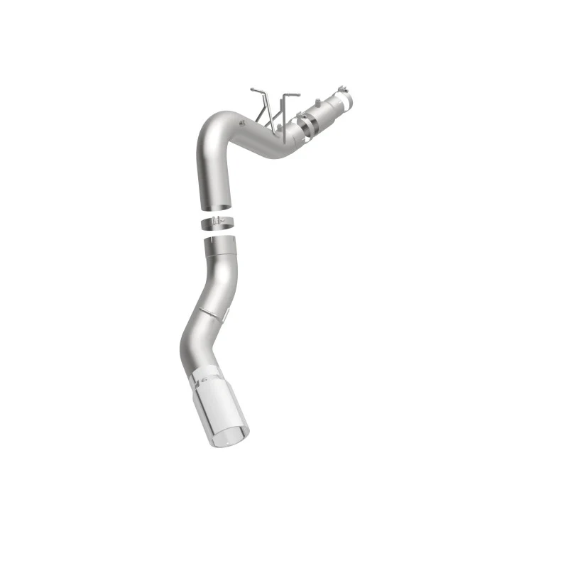MagnaFlow SYS Cat-Back 2017 Chevrolet Silverado 6.6L Diesel Polished Single Wall 6in Tip - Image 11