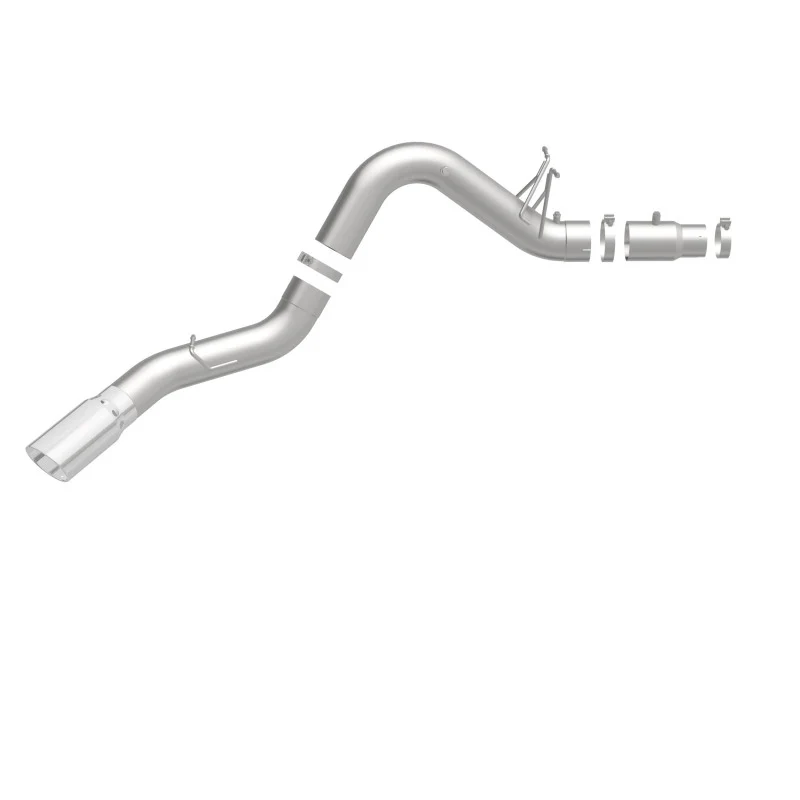 MagnaFlow SYS Cat-Back 2017 Chevrolet Silverado 6.6L Diesel Polished Single Wall 6in Tip - Image 27