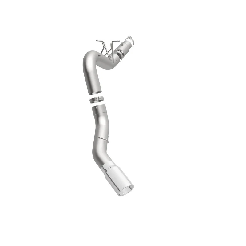 MagnaFlow SYS Cat-Back 2017 Chevrolet Silverado 6.6L Diesel Polished Single Wall 6in Tip - Image 8