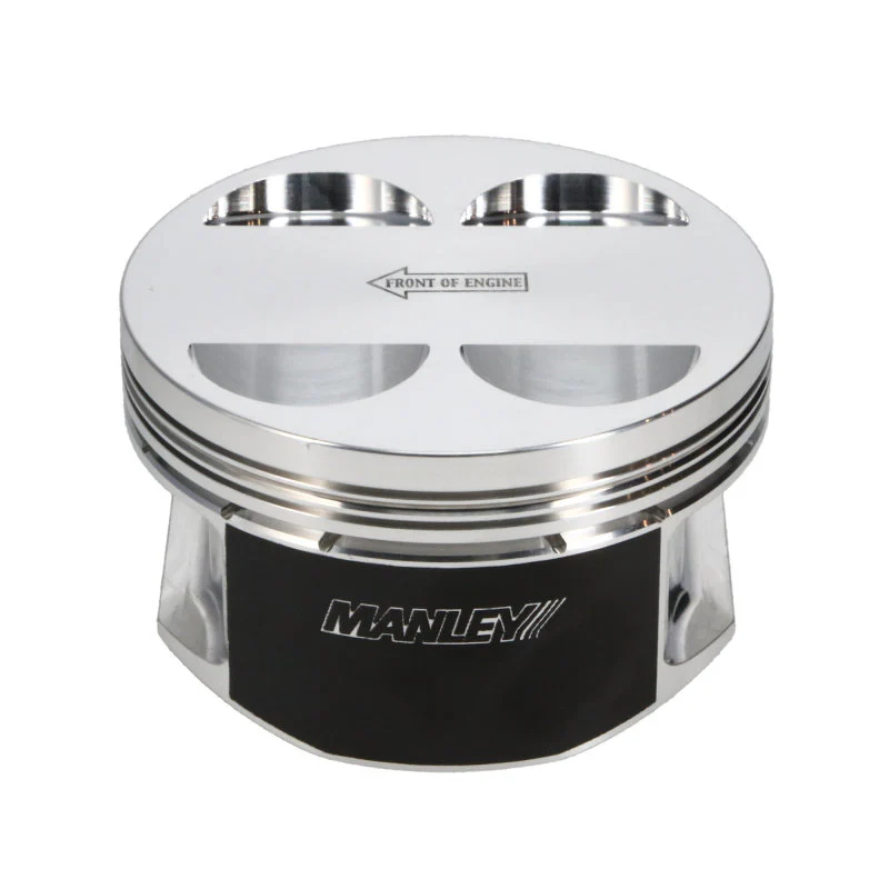 Manley Nissan GT-R 3.8L VR38DETT 99mm Bore 9.8:1 CR -2cc Dish Extreme Duty Piston Set w/ Rings - Image 2