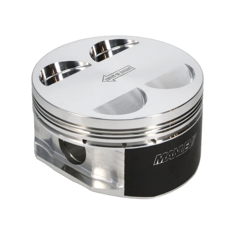Manley Nissan GT-R 3.8L VR38DETT 99mm Bore 9.8:1 CR -2cc Dish Piston Set w/ Rings - Image 7