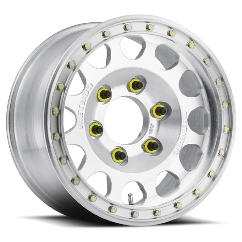 Method MR202 Forged Beadlock 17x9 -12mm Offset 8x6.5 130.81mm CB Raw Machined Wheel - Image 2