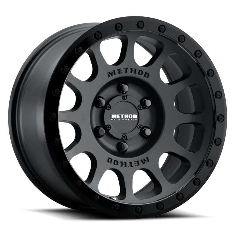 Method MR305 NV 17x8.5 0mm Offset 8x6.5 130.81mm CB Matte Black/Gloss Black Wheel - Image 3