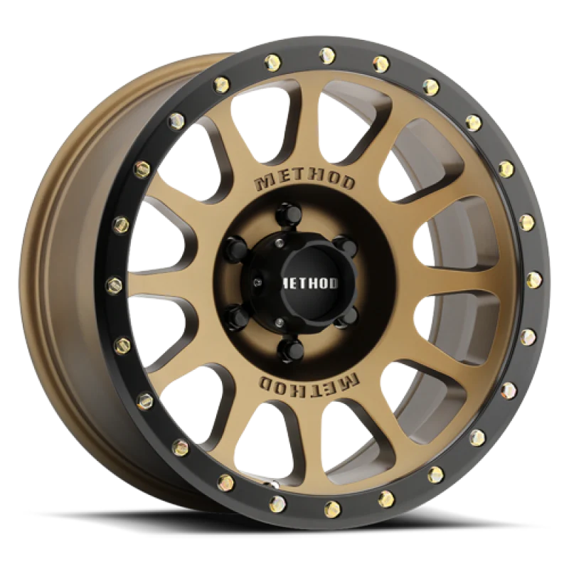 Method MR305 NV 17x8.5 25mm Offset 6x135 94mm CB Method Bronze - Matte Black - Image 2
