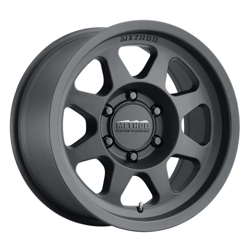 Method MR701 17x9 -12mm Offset 6x5.5 106.25mm CB Matte Black Wheel - Image 2
