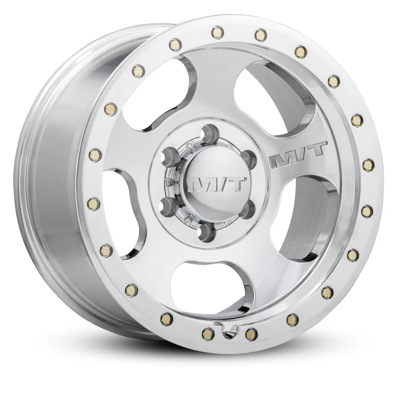 Mickey Thompson Canyon Pro Polished Wheel - 18X9 8X6.5 BP 5in BS 0 Offset 125.2mm Bore - 274657