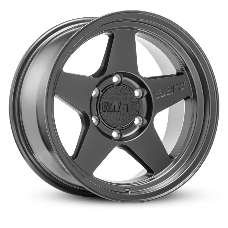 Mickey Thompson Open 5 Black Wheel - 18X9 5X5 BP 4.53in BS -12 Offset 71.6mm Bore - 274537