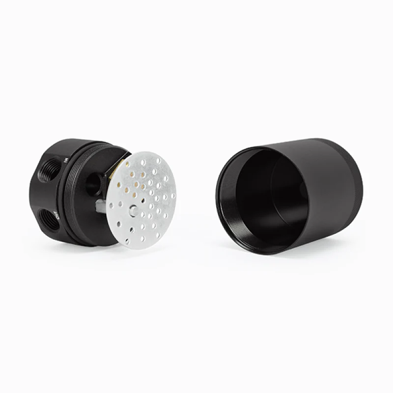 Mishimoto 11-14 Ford F-150 V8 Baffled Oil Catch Can - Black - Image 5