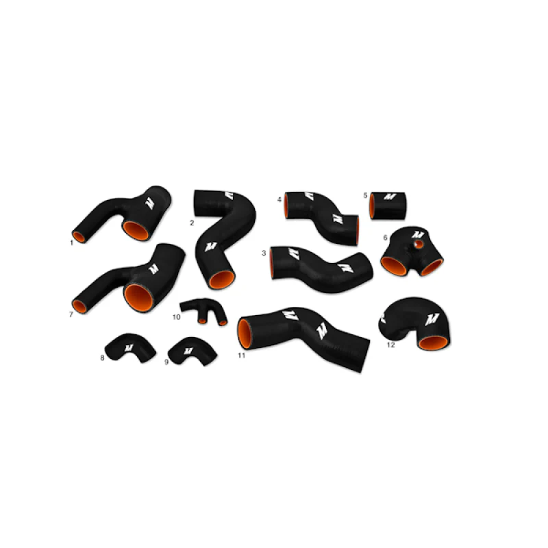 Mishimoto 97-02 Audi S4 Turbo Black Silicone Hose Kit - Image 9