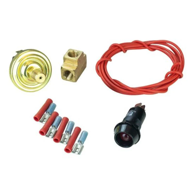Moroso Adjustable 0-10 PSI LED Oil Pressure Warning Light Kit