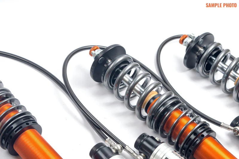 Moton 2-Way Clubsport Coilovers True Coilover Style Rear Porsche 944 Type 2 / 968 (Incl Springs) - Image 3