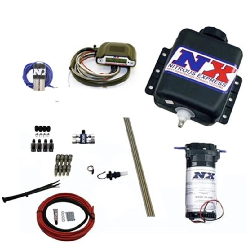 Nitrous Express Direct Port Water Injection 4 Cyl Stage 3 w/Hardlines - Image 2
