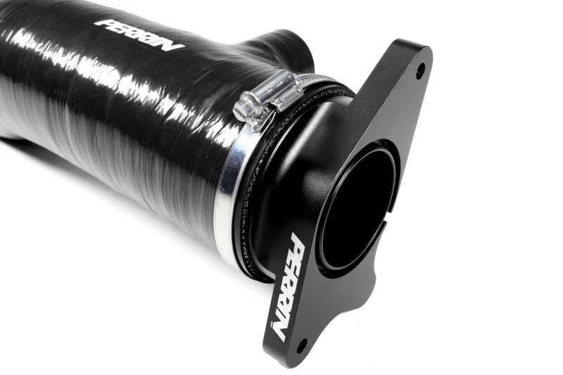 Perrin 2022+ Subaru WRX Long Type Turbo Inlet Hose - Black - Image 3