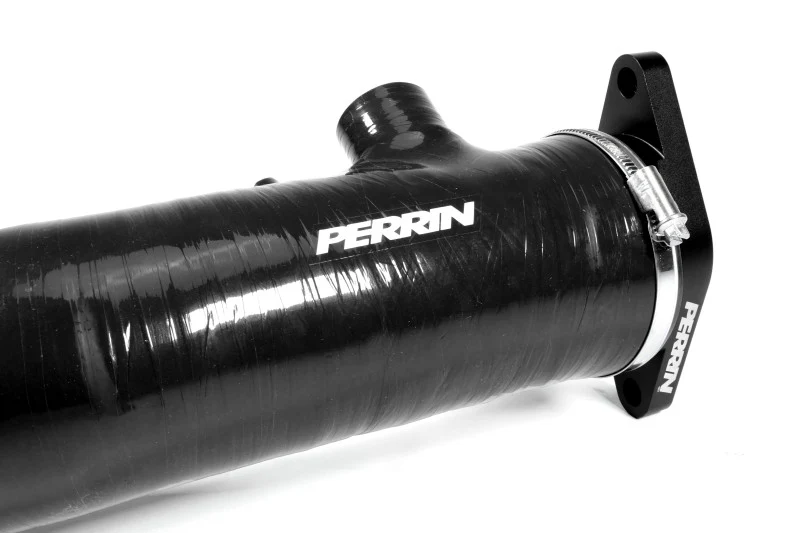 Perrin 2022+ Subaru WRX Long Type Turbo Inlet Hose - Black - Image 9