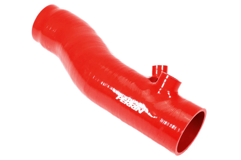 Perrin 2022+ Subaru WRX Long Type Turbo Inlet Hose - Red - Image 2