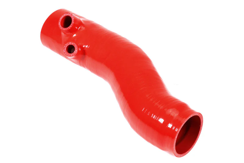 Perrin 2022+ Subaru WRX Long Type Turbo Inlet Hose - Red - Image 8