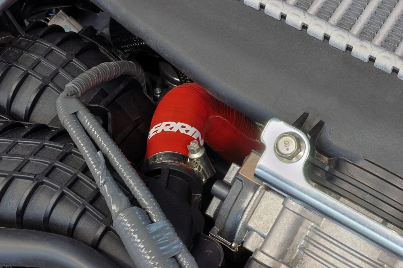 PERRIN 22-25 Subaru WRX / 19- 25 Ascent / 20-25 Outback & Legacy Turbo  PCV Hose - Red - Image 4