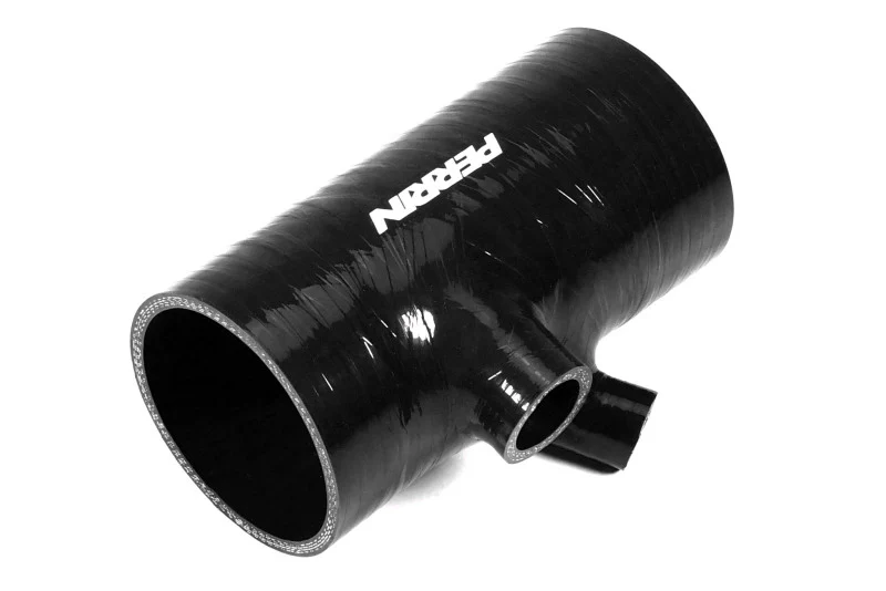 Perrin 22-25 Subaru WRX Short Type Turbo Inlet Hose - Black - Image 3